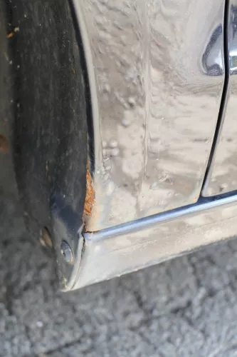 VW Polo 9N Kotflügel vorne links schwarz LC9Z bis ca.Bj.2004 (169703)