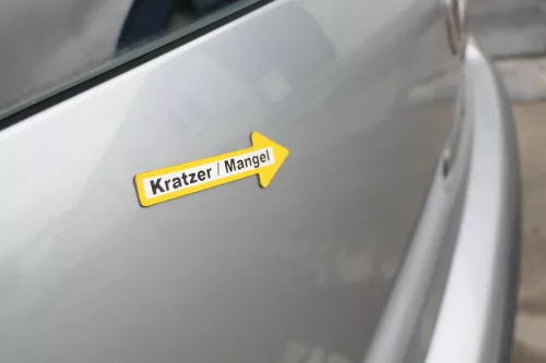 Polo 9N3 9N Heckklappe Kofferraumklappe Klappe silber LA7R grau silber --- Delle (169751)