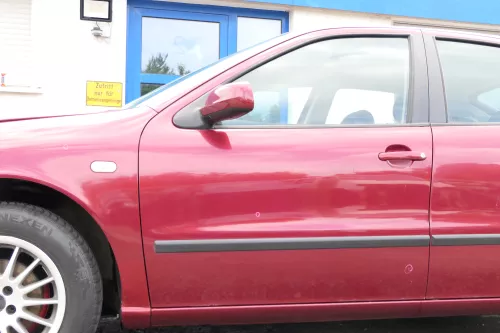 Seat Leon Toledo 1M Tür vorne links Fahrertür rot LS3R