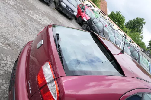 Seat Leon 1M Heckklappe Klappe hinten Kofferraumklappe rot LS3N Spoiler (169762)