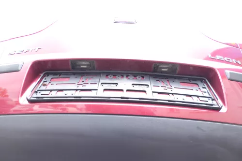 Seat Leon 1M Stoßstange Heckstoßstange hinten rot LS3N (169763)