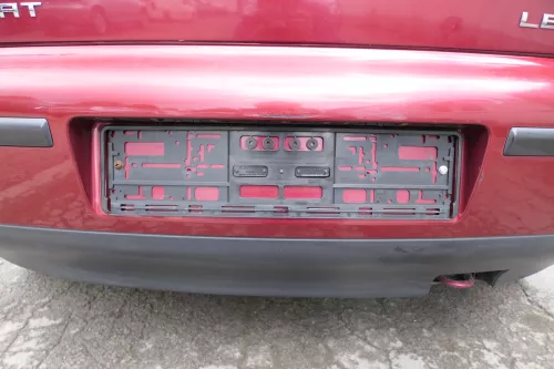 Seat Leon 1M Stoßstange Heckstoßstange hinten rot LS3N (169763)