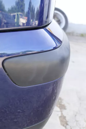 Seat Ibiza 6K Facelfit Stoßstange Heckstoßstange hinten blau LB5N (169879)