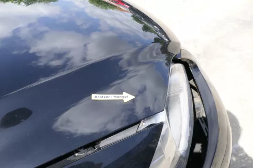 VW Fox 5Z Motorhaube Klappe vorn vorne schwarz L041 Haube (169923)