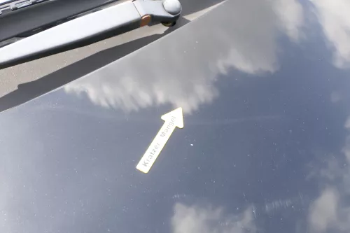 VW Fox 5Z Motorhaube Klappe vorn vorne schwarz L041 Haube (169923)