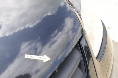 VW Fox 5Z Motorhaube Klappe vorn vorne schwarz L041 Haube (169923)