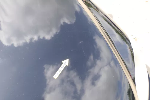 VW Fox 5Z Motorhaube Klappe vorn vorne schwarz L041 Haube (169923)