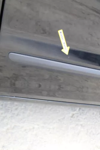 VW Fox 5Z Tür vorne links Fahrertür schwarz L041 (169928)