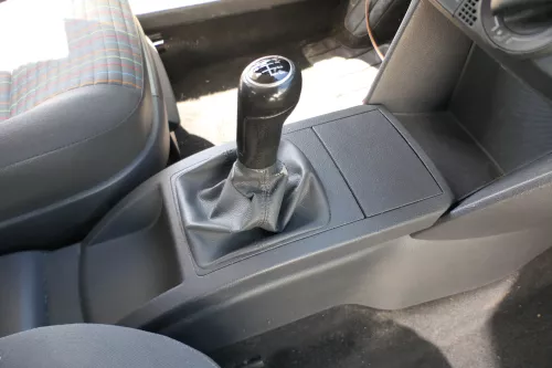 VW Polo 9N 9N3 Schaltknauf Schaltsack Schaltung Schaltknüppel 6Q1711113F QFJ