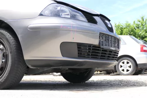 Seat Ibiza 6L Stoßstange Frontstoßstange vorne grau LS7U bis caAnfang2006 (169958)