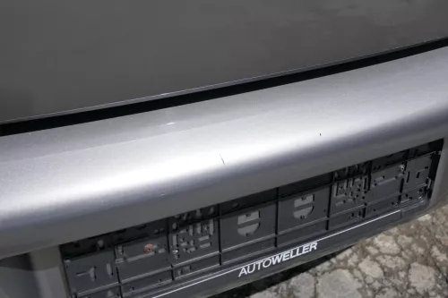 Seat Ibiza 6L Stoßstange Heckstoßstange hinten grau LS7U (169962)