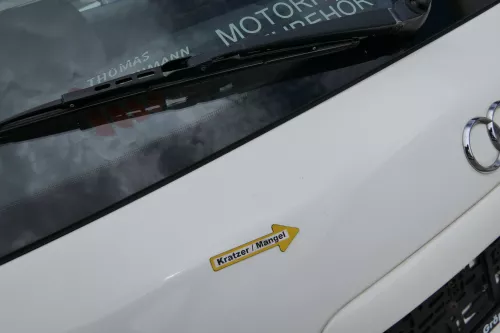 Audi A3 8L bis cBj. ca1999 Heckklappe Kofferraumklappe Klappe hinten weiß LY9G (169975)