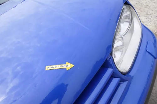 VW Golf 4 Motorhaube Haube Klappe vorne blau LW5Z (170100)