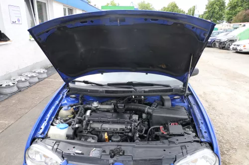 VW Golf 4 Motorhaube Haube Klappe vorne blau LW5Z (170100)