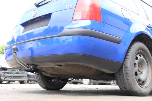 VW Golf 4 Kombi Avant Stoßstange hinten Heckstoßstange Stoßfänger LW5Z blau (170106)