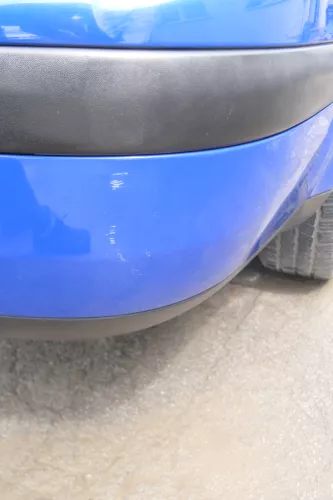 VW Golf 4 Kombi Avant Stoßstange hinten Heckstoßstange Stoßfänger LW5Z blau (170106)