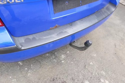 VW Golf 4 Kombi Avant Stoßstange hinten Heckstoßstange Stoßfänger LW5Z blau (170106)