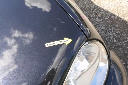 VW Golf 4 Motorhaube Haube Klappe vorne schwarz LC9Z metallic blackmagic ll (170131)