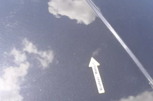 VW Golf 4 Motorhaube Haube Klappe vorne schwarz LC9Z metallic blackmagic ll (170131)