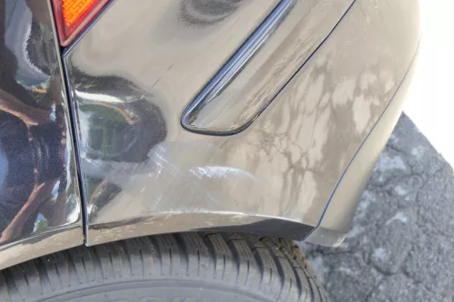 VW Golf 4 Limousine Stoßstange hinten Heckstoßstange Stoßfänger schwarz LC9Z (170141)