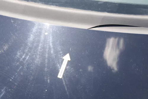 VW Fox 5Z Motorhaube Klappe vorn vorne schwarz L041 Haube (170162)