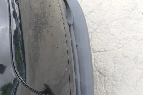 VW Fox 5Z Stoßstange vorne Stoßfänger schwarz LC9Z mit Grill (170195)