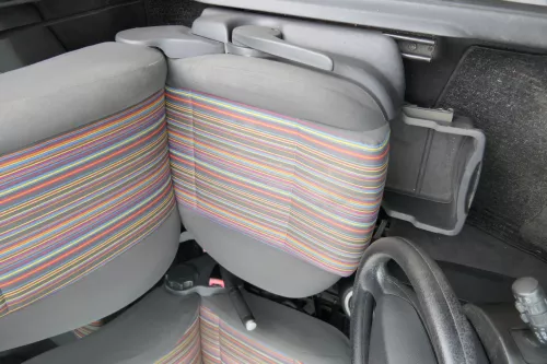 VW Fox Sitz Fahrersitz vorne links OHNEAirbag höhenverstellbar  v (170205)