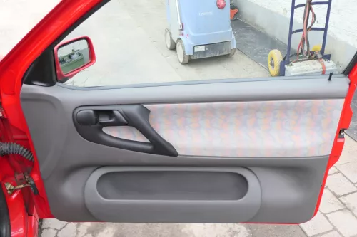 4x Polo 6N Türverkleidung Verkleidung Tür vorne links rechts 2/3-Türer grau (170228)