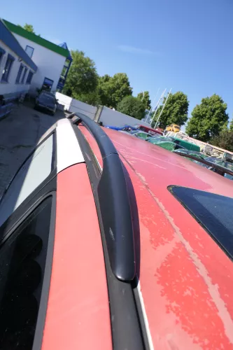 VW Sharan 7M Dachreeling Reeling Dach schwarz beide rechts &links Reling bis1999 (170255)