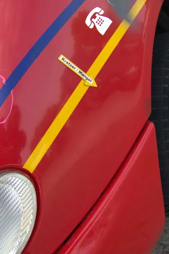 VW Sharan 7M Kotflügel links vorne rot bis ca. Ende 1999 passend - Mängel (170298)