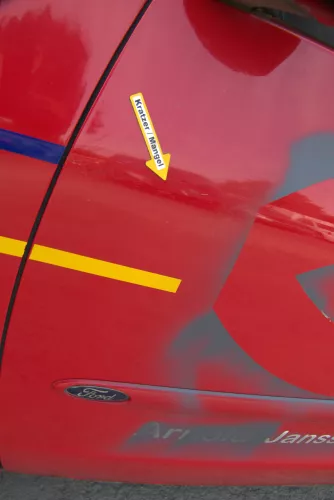 Sharan 7M Alhambra Tür links vorne Fahrertür rot bis Bj1999 ohne Anbaute (170300)