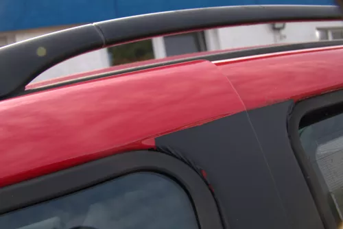 Sharan 7M Alhambra Tür links vorne Fahrertür rot bis Bj1999 ohne Anbaute (170300)