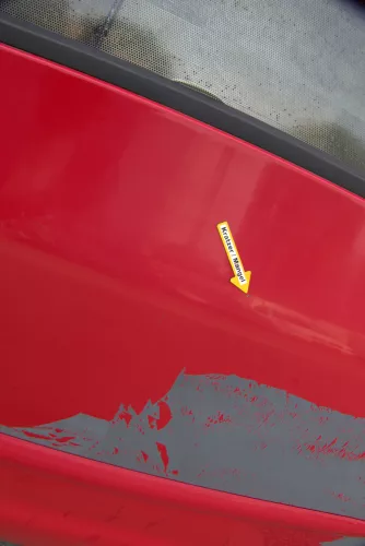 VW Sharan 7M Seat Alhambra Tür links hinten rot bis ca. Bj.1999 -  Alte Modell (170301)