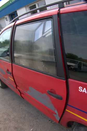 VW Sharan 7M Seat Alhambra Tür links hinten rot bis ca. Bj.1999 -  Alte Modell (170301)