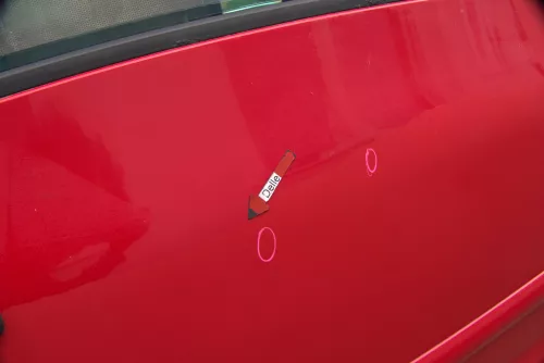 VW Sharan 7M Seat Alhambra Tür hinten rechts rot bis ca. Bj.1999 -  Alte Modell (170303)