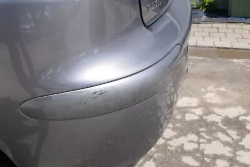 Seat Ibiza 6L Stoßstange Heckstoßstange hinten grau LS7U (170348)