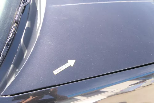 VW Golf 4 Motorhaube Haube Klappe vorne schwarz LC9Z metallic blackmagic ll (170361)