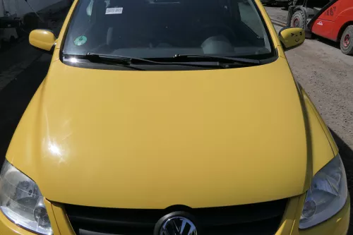 VW Fox 5Z Motorhaube Klappe vorn vorne gelb LY1C Haube