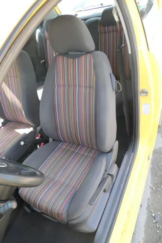 VW Fox Sitz Fahrersitz vorne links OHNEAirbag höhenverstellbar  v (170412)