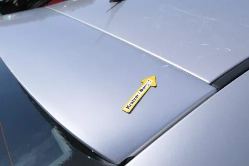 Seat Leon 1M Heckklappe Klappe hinten Kofferraumklappe silber grau LS7N Spoiler (170427)