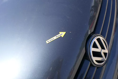 VW Golf 4 Motorhaube Haube Klappe vorne grau LC7V (170441)