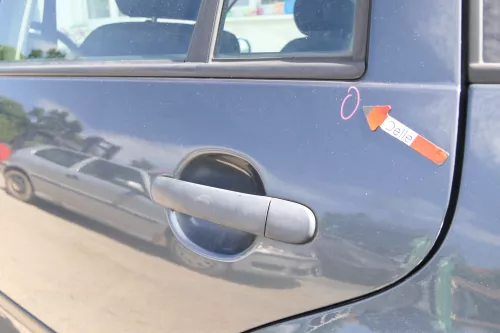 VW Golf 4 Bora Tür hinten links nur Kombi / Variant grau LC7V (170446)