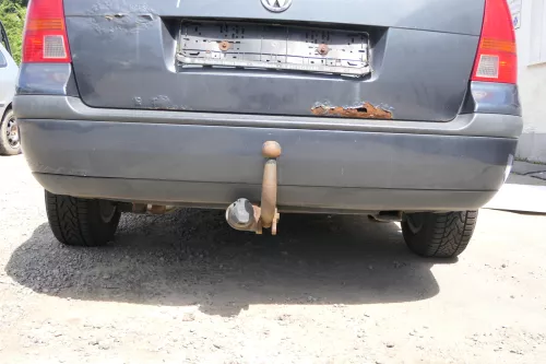 VW Golf 4 Kombi Avant Stoßstange hinten Heckstoßstange Stoßfänger grau LC7V