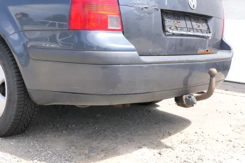 VW Golf 4 Kombi Avant Stoßstange hinten Heckstoßstange Stoßfänger grau LC7V (170448)