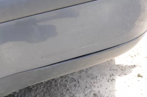 VW Golf 4 Kombi Avant Stoßstange hinten Heckstoßstange Stoßfänger grau LC7V (170448)