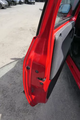 VW Lupo Seat Arosa Tür vorne links Fahrertür rot LP3G (mechanischer Fenster (170466)