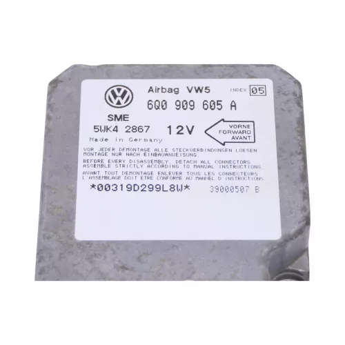 Polo 6N2 Steuergerät Airbag Airbagsteuergerät 1C0909605A 02P - 4x Airbag 6Q09096 (170491)