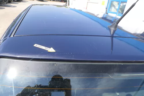 VW Golf 4 Limousine Heckklappe Kofferraumklappe Klappe hinten blau LA5G ohnAnb (170509)