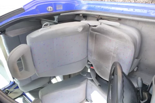 Seat Arosa VW Lupo Sitz vorn links Fahrersitz Höhenverstellung höhenverste grau (170569)