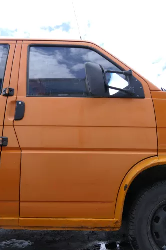 VW T4 Tür vorne rechts orange LP2C Beifahrertür 701831056H bis ca1996 ohne Anbau